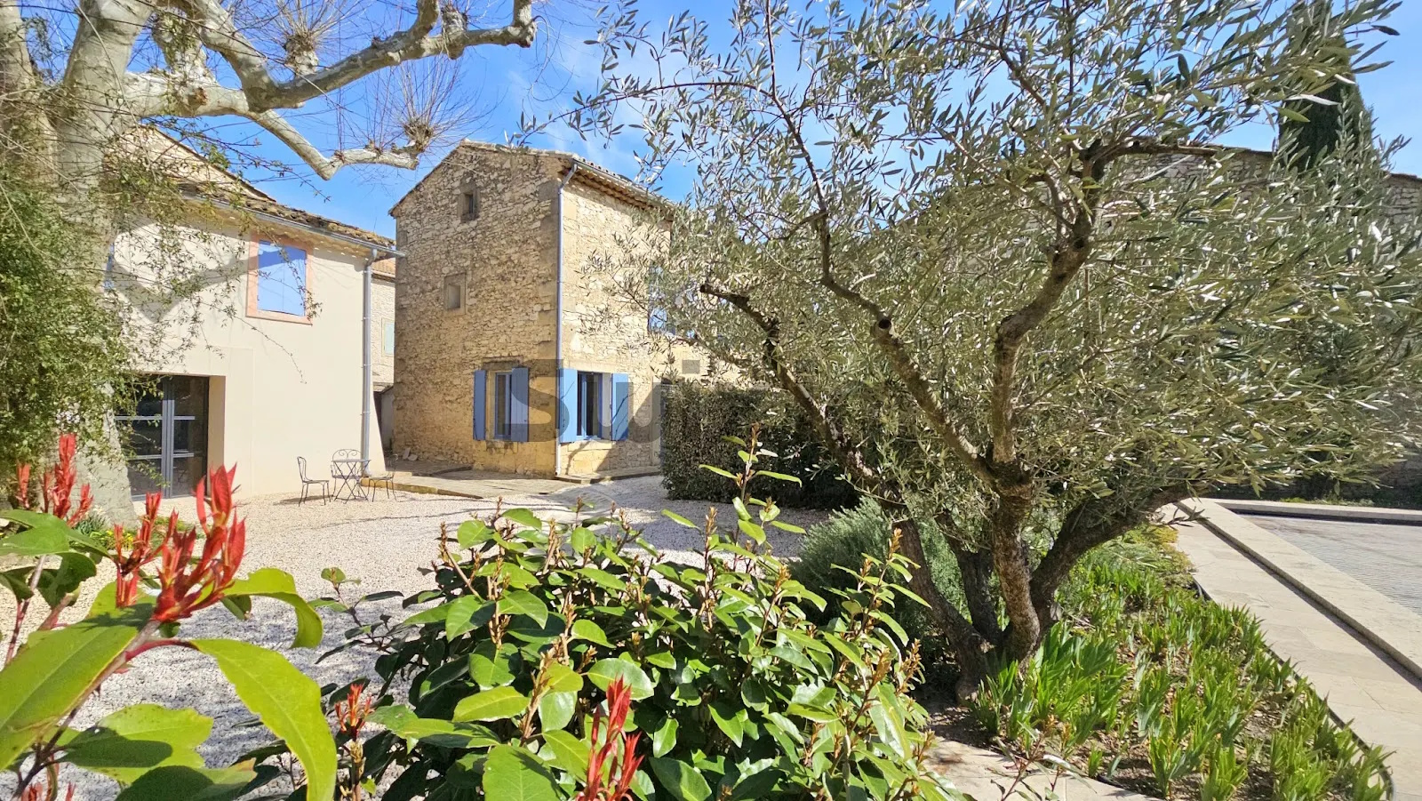 Le Patio des Cyprès de Provence — vue du domaine